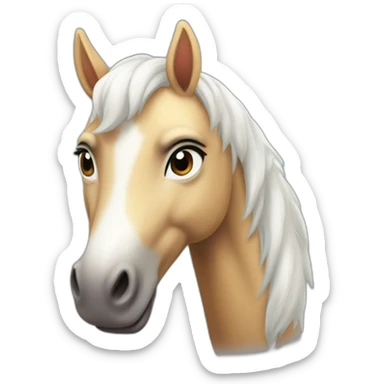 delfino unicorno sticker