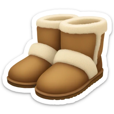 UGG slippers  sticker