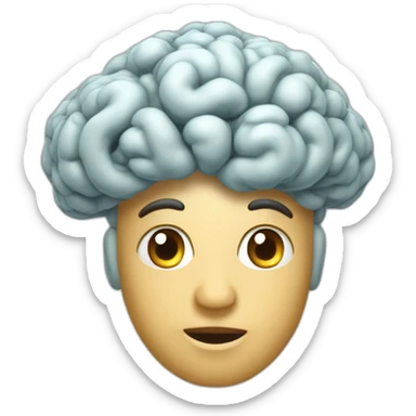 chercheur cerveau sticker