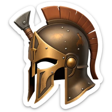 spartan helmet sticker