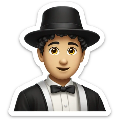 ultra orthodox kid jew sticker