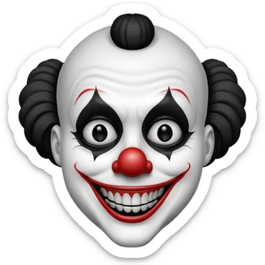 Art the clown Terrifier movi sticker