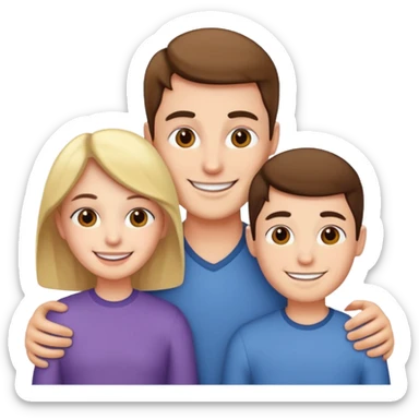 pasando tiempo con mis padres sticker