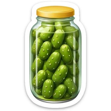 Pickle sticker