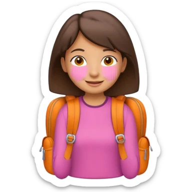 Dora emoji sticker