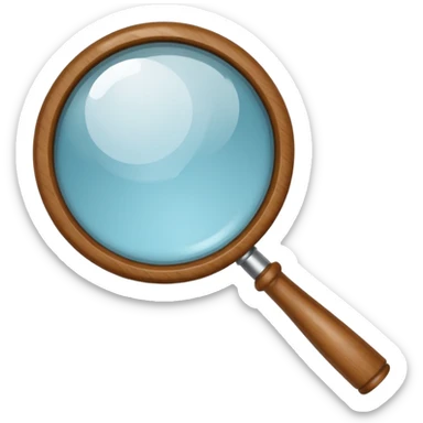 Magnifying Glass sticker
