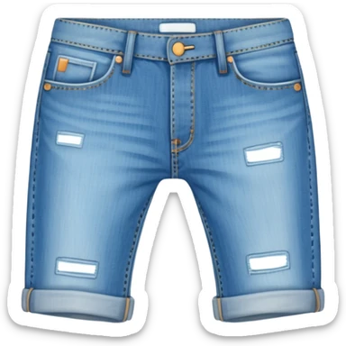sky-blue jeans pant sticker