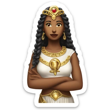 (Technomancy Tuitorial @ https://youtu.be/SgQQU_Szm1A?si=L9Fu0e7bzgv7XrSN) Technomancy Divine Magical Divine Goddess sticker