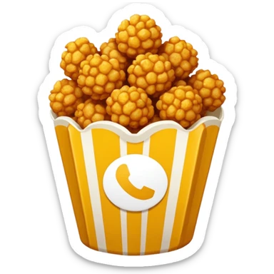 taiwanese popcorn chicken sticker