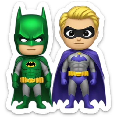 Batman et Robin sticker