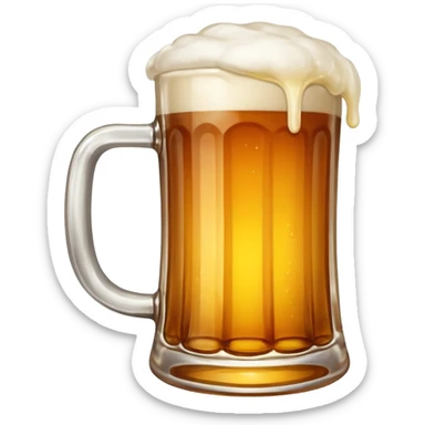 beer mug sticker