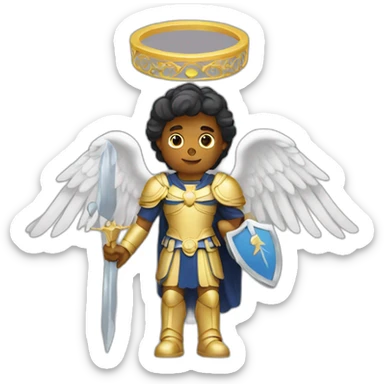 Archangel michael sticker