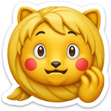 Write for me Emojis that says "kutuma mia Mia ni fee"  sticker