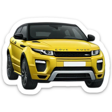 Evoque sticker