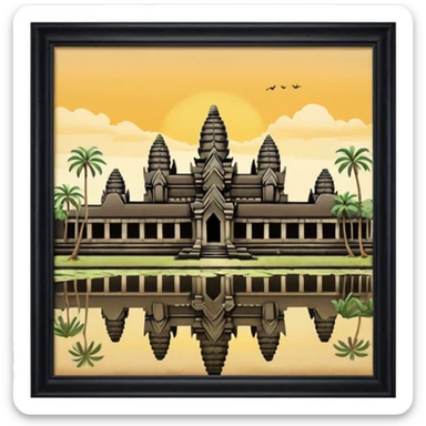 Angkor Wat sticker