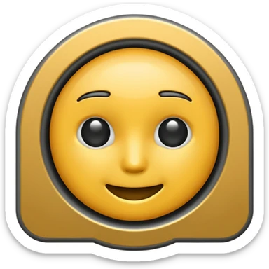 the classic fast forward emoji ⏩  in black and white sticker