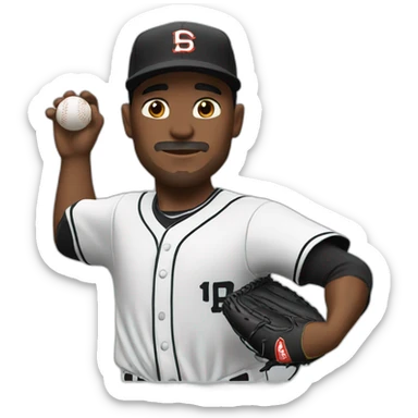 pitching-form sticker