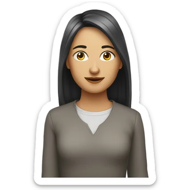 Сердце белое в образе ангела sticker