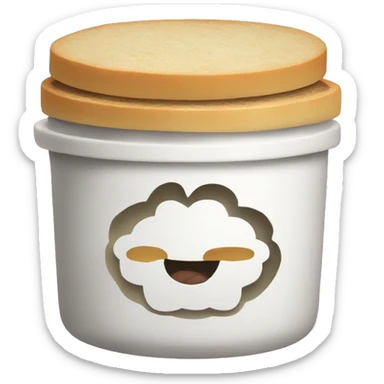 Un pot de rillettes  sticker