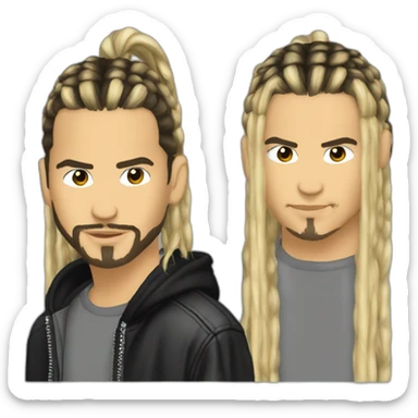 Tom Kaulitz in 2000s sticker