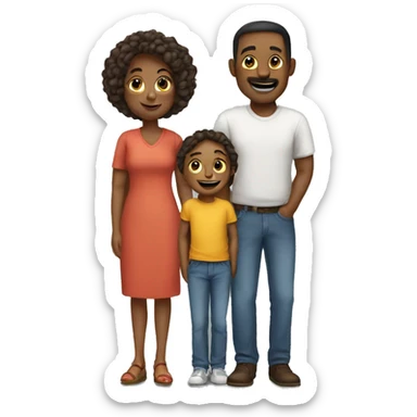 family ,a sticker