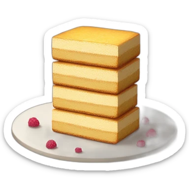 Dry amaranth pale cake bar stack sticker
