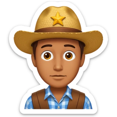 Sherif woody sticker