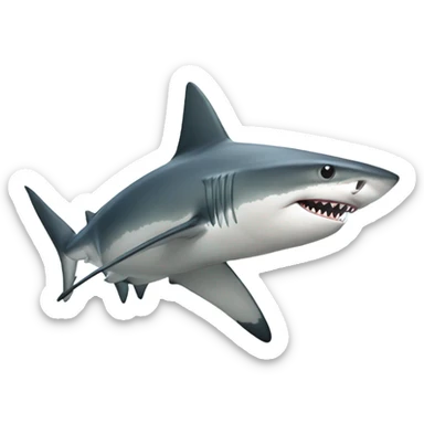 A Panamá shark sticker