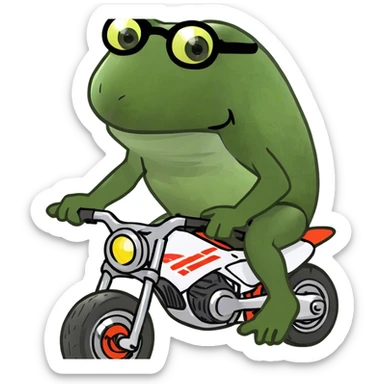 Dirt bike sticker