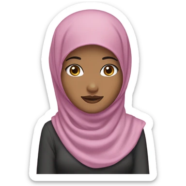Hello kitty hijabi sticker
