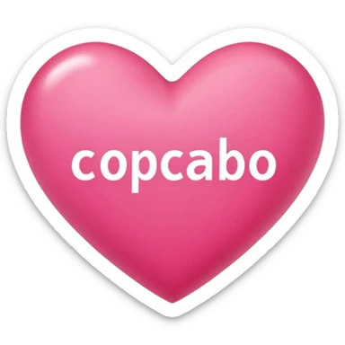 The word "thank you" is written in Russian on a pink heart. sticker