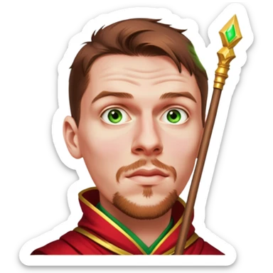 Crimson Spellbinder sticker