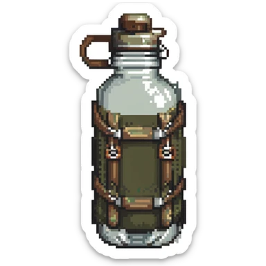 hiking canteen water bottle sticker