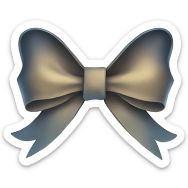 Bow with wings  sticker