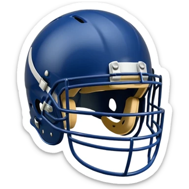american football helmet sticker