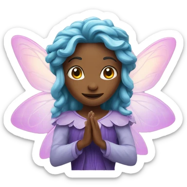 Fairy with magic sticker