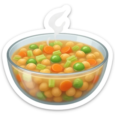 chick peas and veggies soup sticker