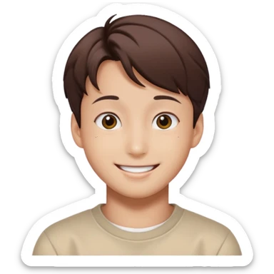 emoji of junkook sticker