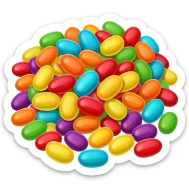 Jellybean sticker