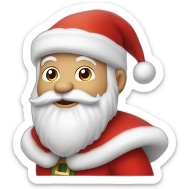 pere noel sticker