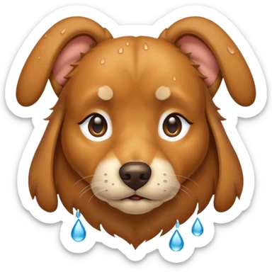 venetian dog sticker