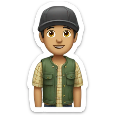 Chavo guapo sticker