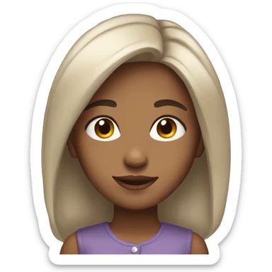 really pretty girl sticker