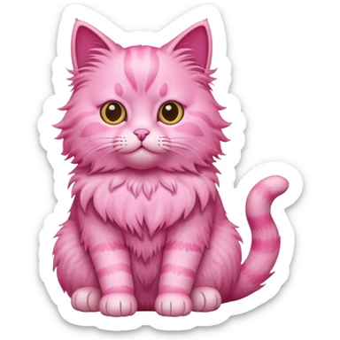pink cat 🐱  sticker