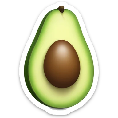 avocado sticker