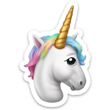 unicorn poop sticker
