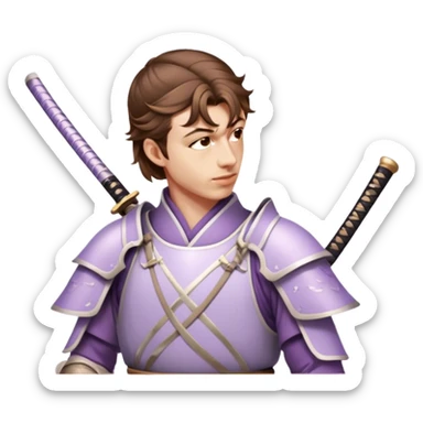 Gentle Samurai sticker
