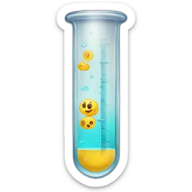 test-tube sticker