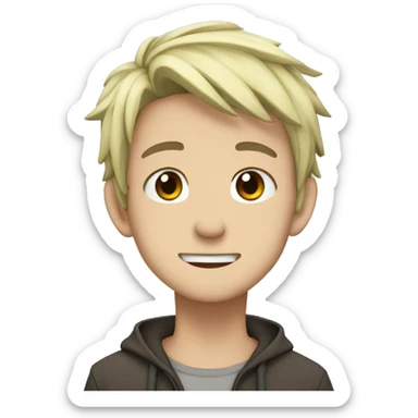 karakter anime frieren sticker