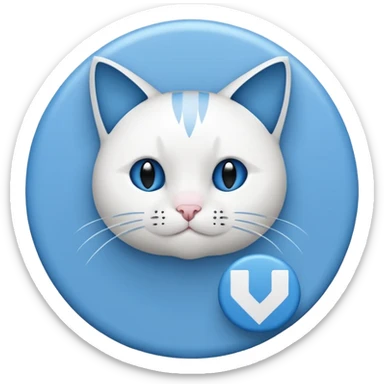 Details
The figure is a solid blue circle (TikTok Blue: #20D5F7).
The icon is a white checkmark (#FFFFFF), right in the middle.
Size 12px × 12px (in profile), proportional to font size.
Place adjacent (2-4px separator) to the username meowflis@, and medium vertically with it.
Click function sticker